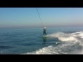 Simonetti Zompetta sul wakeboard a Senigallia