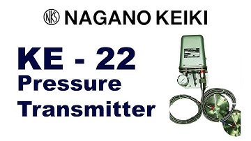 Nagano Keiki KE-22 pressure transmitter