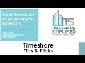 How to sell or rent your timeshare