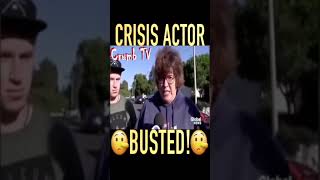 CRISIS ACTOR BUSTED #crumbtv