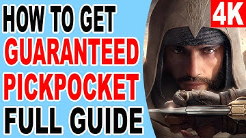 How to Get Guaranteed Pickpocket - To Get Rich early Assassin