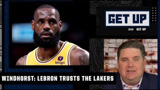 LeBron agreeing to a contract extension means he ‘trusts’ the Lakers - Brian Windhorst | Get Up