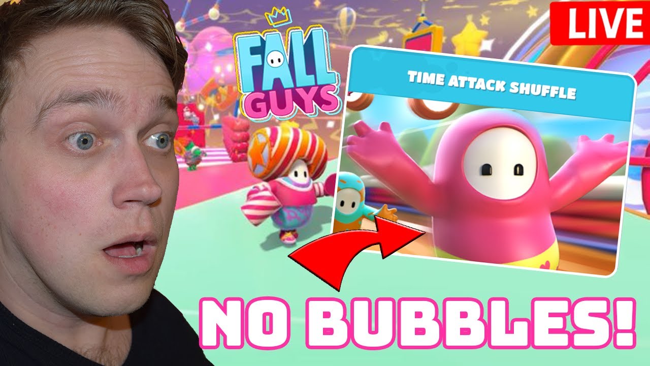 LIVE - FALL GUYS TIME ATTACK SHUFFLE RETURNS!! - YouTube