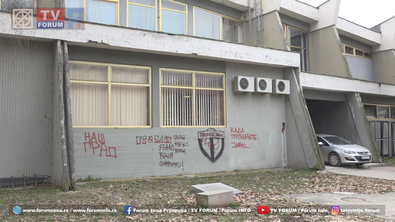 Grafiti na Domu kulture u Prijepolju – nova šteta na javnim objektima