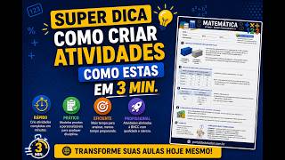 "Revolucione Suas Aulas com IA:  Portal do Educador Cria Atividades BNCC em Minutos!"
