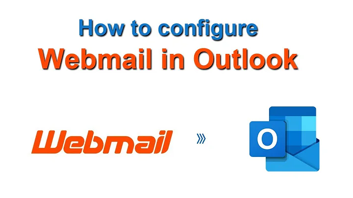 How to configure webmail in outlook | Webmail outlook settings & configuration | webmail to POP/IMAP