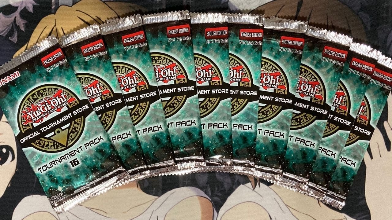 Opening Ten Yugioh OTS Tournament Pack 16 Booster Packs