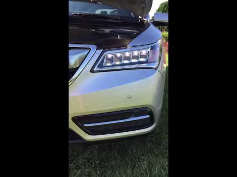 2014 Acura MDX Rebuildable Under Hood - YouTube