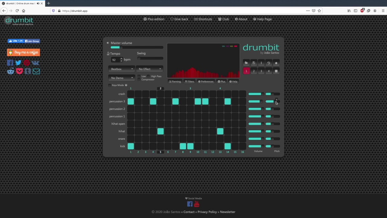 Online Beats programmieren mit Drumbit App Tutorial YouTube