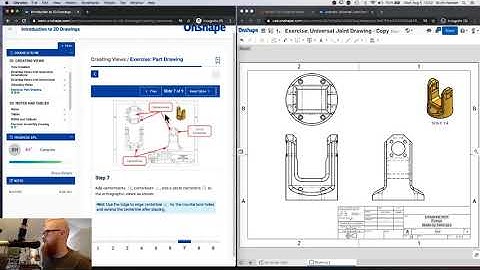 Onshape Exercise: Part Drawing