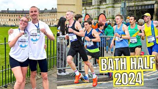 BATH HALF MARATHON 2024 (Race Vlog)