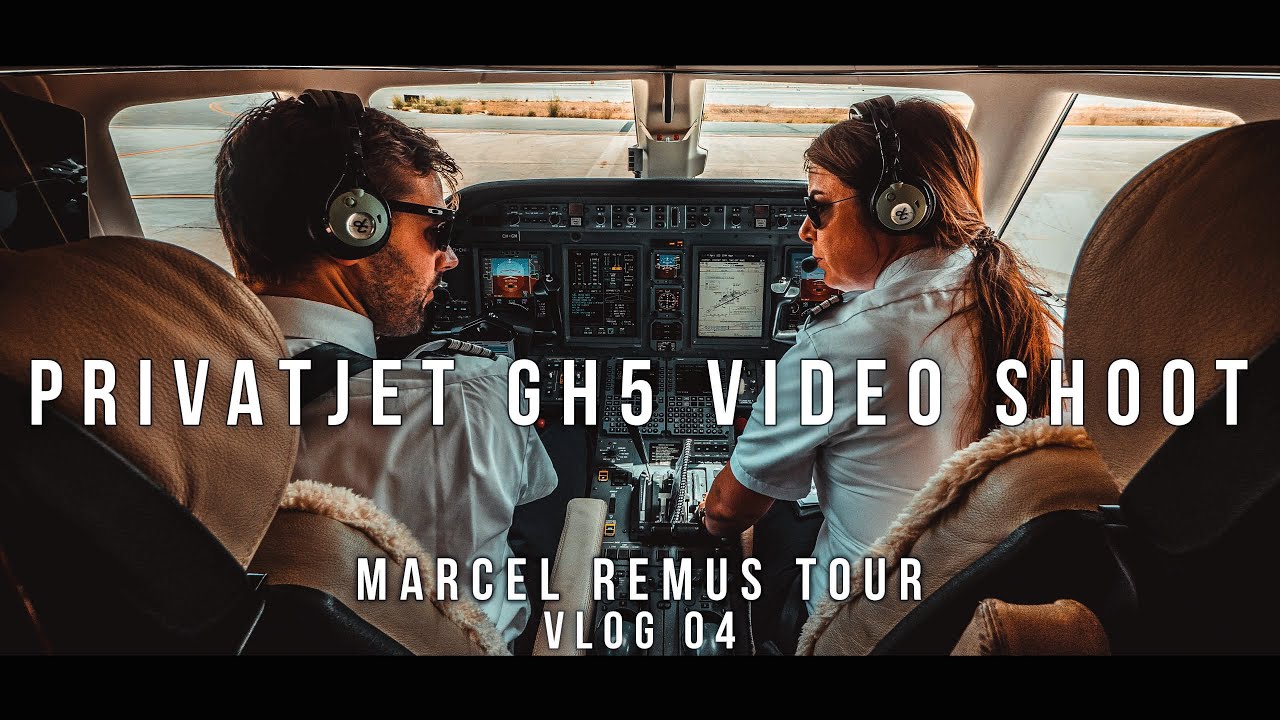 PRIVATE JET photo and video shoot with my Lumix Gh5  & Canon 90D I “Remus Tour 2020”