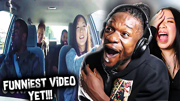 Ice Cube, Kevin Hart And Conan Help A Student Driver (COUPLE REACTION)