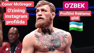 Conor McGregor Instagramda Uzbek profilni Reklama qildi 2-Video (Khabib Nurmagamedov Justin Gaethje)