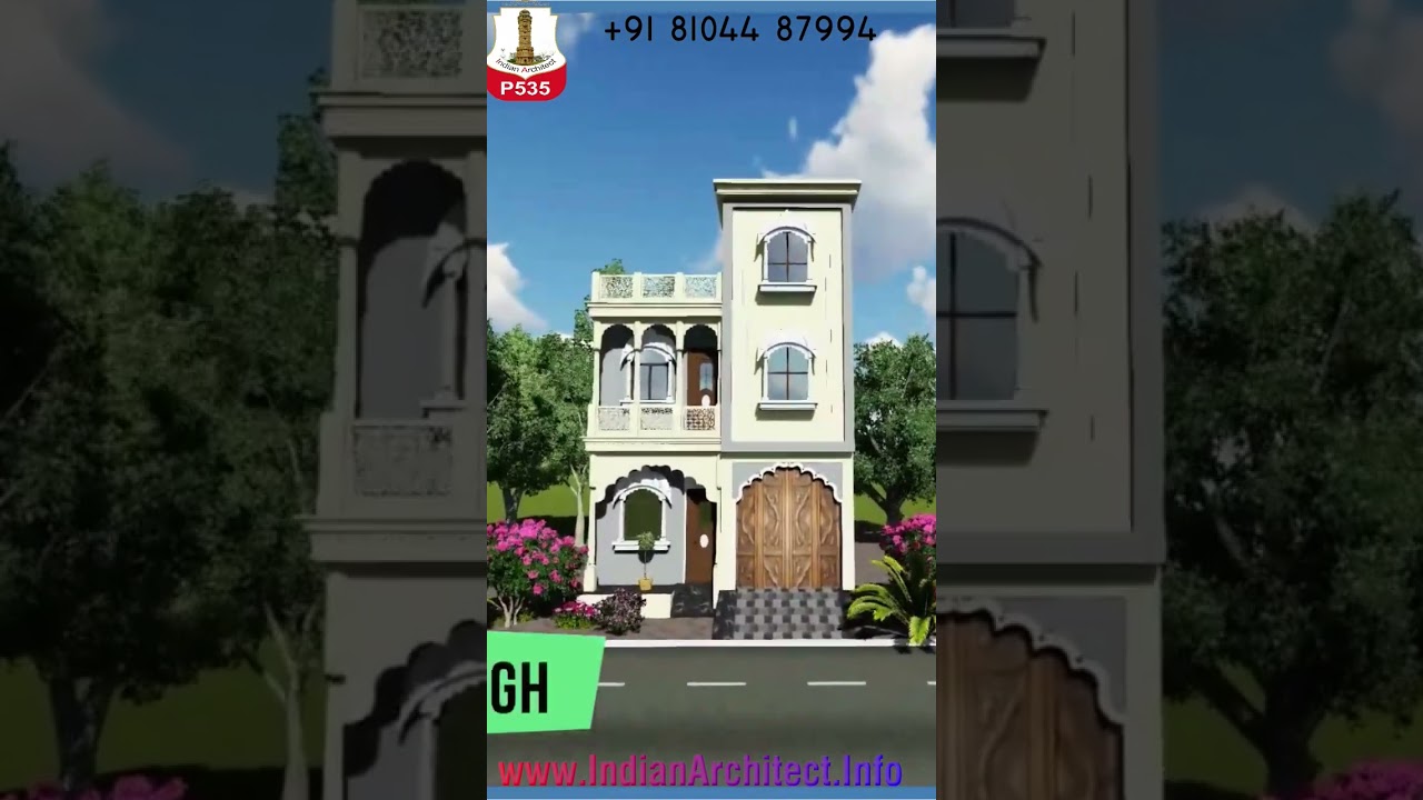 P535 Heritage House🏠 design Residential house plan 