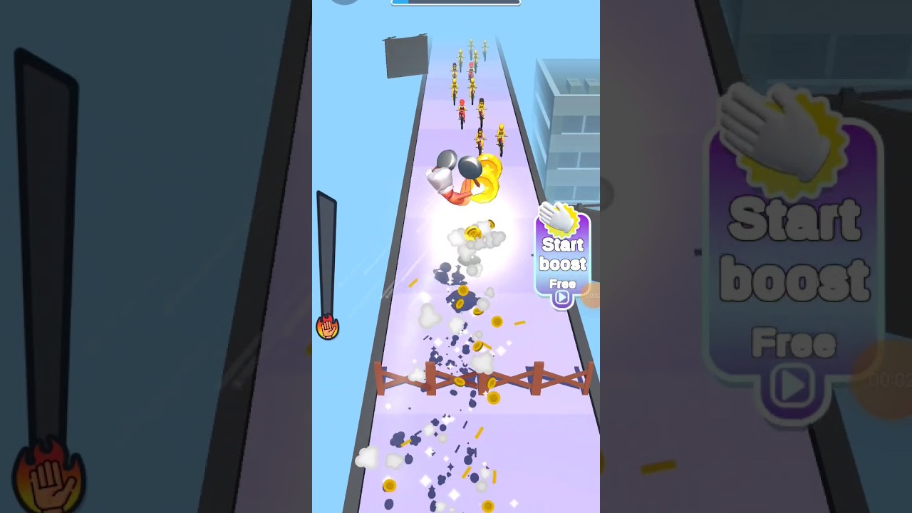 "Slap and Run" Three Time Gameplay 