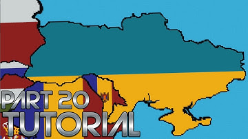 Ukraine - World Flag Map Tutorial [Part 20] [Minecraft]