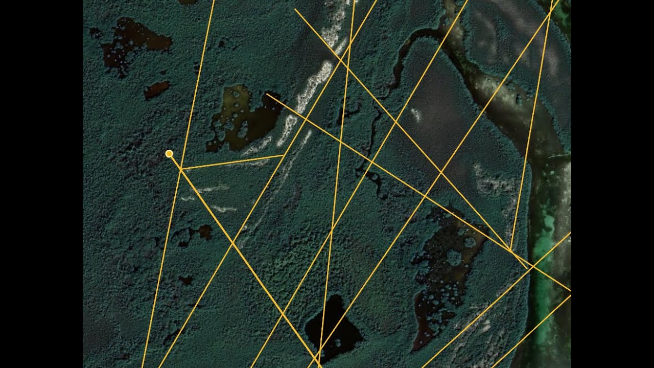 (Bimini Shark Mound) Demonstration of (Atlantis mound builder's) gaps