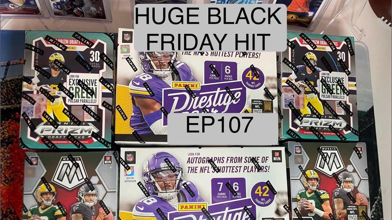 2024 prizm draft, 2024 mosaic, 2024 prestige megas, HUGE BLACK FRIDAY HIT