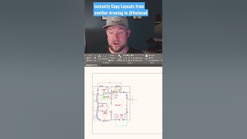 AutoCAD Copy Layout To Another Drawing 🧑‍💻🔥#shorts