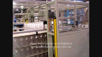 APEX Automation and Robotics - Bottle Palletiser APP 220