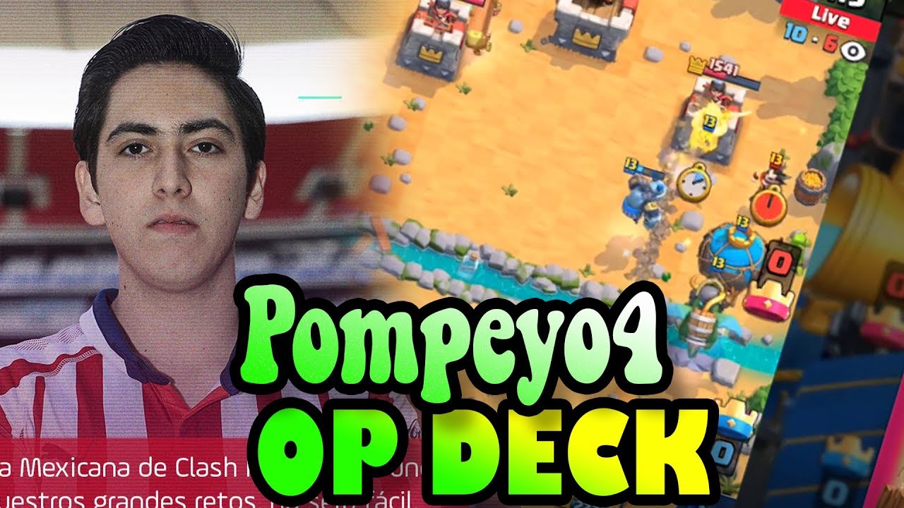 🔥Pompeyo4' DECK 👈Balloon Cycle 7000+ gameplays Clash