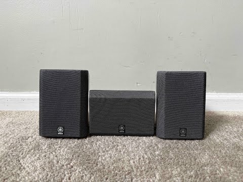 YAMAHA SW-P201・NX-C220 ＆ NX-220P4個 6点セット Set of 6 - Yamaha Surround Sound Speakers (4) NX-220P (1) NX