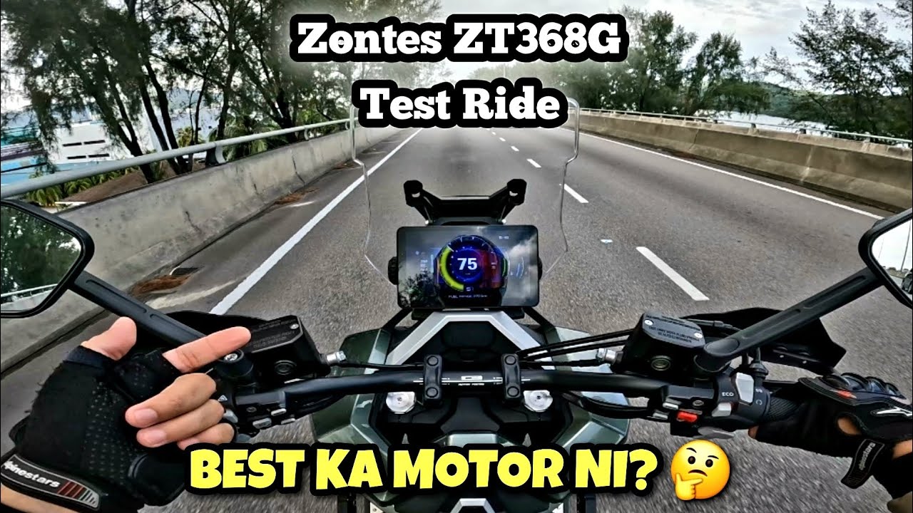 ZONTES ZT368G | SKUTER ADVENTURE | TEST RIDE | BEST KA MOTOR NI? 🤔