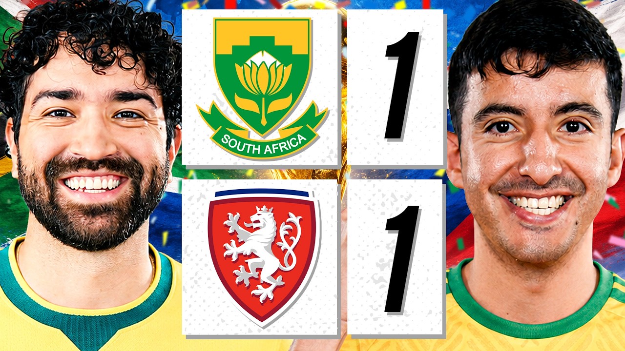 BAFANA BAFANA! 👏 SOUTH AFRICA 1-1 CZECH REPUBLIC (REACTION)