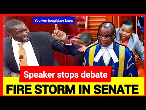 FIRE STORM IN SENATE KILIFI AS EDWIN SIFUNA SILENCED RUTO'S 2 SENATORS LEFT IN SHOCK!