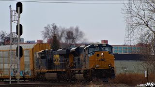 Tier 4 EMD Leads Nickel City Autorack