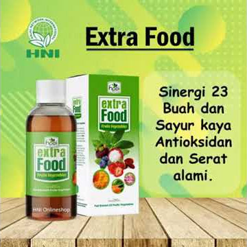 Extra Food - Suplemen Herba 23 Sayur dan Buah Kaya Serat dan Antioksidan