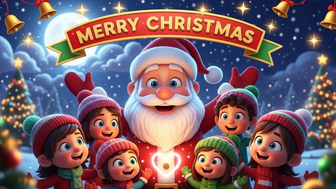 🎄 Santa Dil Mein Rehta Hai | Emotional Kids Christmas Story | 3D Cartoon