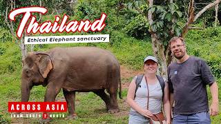 We went to an ethical Elephant Sanctuary in Phuket, Thailand, and adored the rescued Elephants!