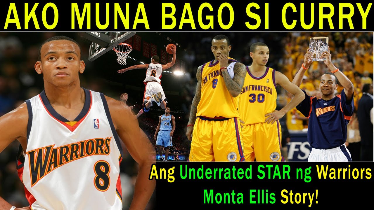 Siya muna ang BIDA ng Warriors bago si Stephen Curry | Ang Underrated Star |  Monta Ellis Story