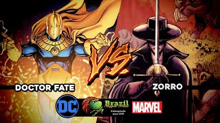 Doctor Fate vs Zorro DCMarvel Mugen Fights