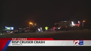Warwick man charged with DUI after crashing into state police cruiser