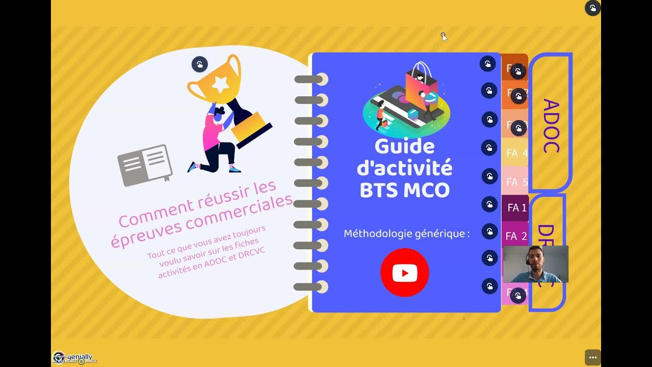 Page De Garde Bts Mco Présentation du Guide des fiches activités en BTS MCO - YouTube