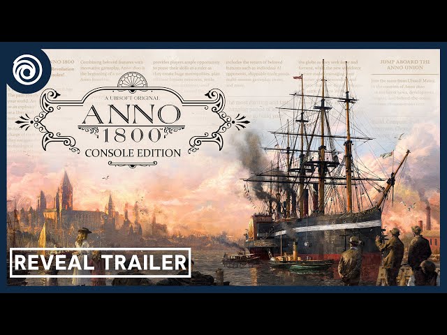 Anno 1800 Console - Reveal Trailer - YouTube