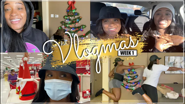 VLOGMAS | WEEK 1: Wall Tree, Shopping, Christmas Movies, BTS Tiktok