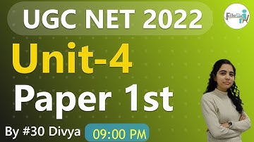 Live-09:00 PM #30 Unit 5 Reasoning UGC NET 2022 | UGC NET Math class | NET paper 1st Class
