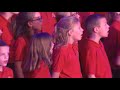 The Benjamin Eaton Bee Bops perform the Star Spangled Banner