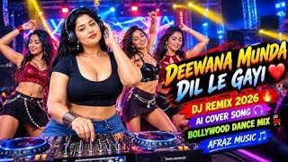The Crazy Guy Stole My Heart ❤️ | DJ Remix 2026 🔥 | AI Cover Song | Bollywood Dance Mix 💞