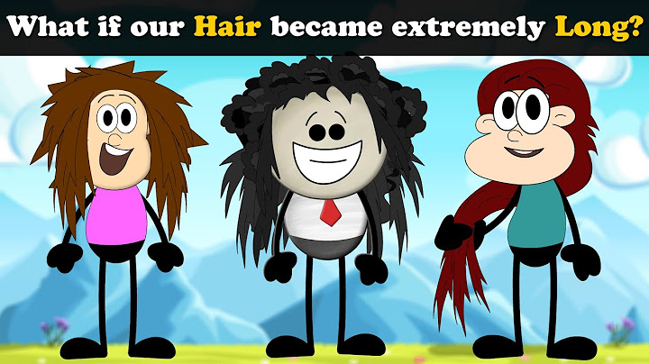 What if our Hair became extremely Long? + more videos | #aumsum #kids #children #education #whatif