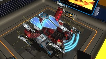 Robocraft - Razorback Tank - Construction Video