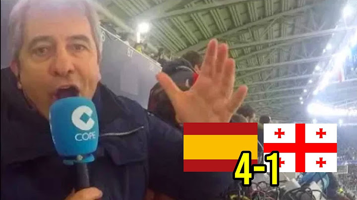 ¡LOCURA CON ESPAÑA! Así narró el España 4-1 Georgia Manolo Lama en Tiempo de Juego COPE