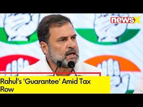 Rahul's 'Guarantee' Amid Tax Row | 'Strict Action Against Those Trying to Murder Democracy' - NEWSXLIVE