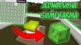 Minecraft Jednoduchá Slime Farma | TUTORIAL CZ/SK