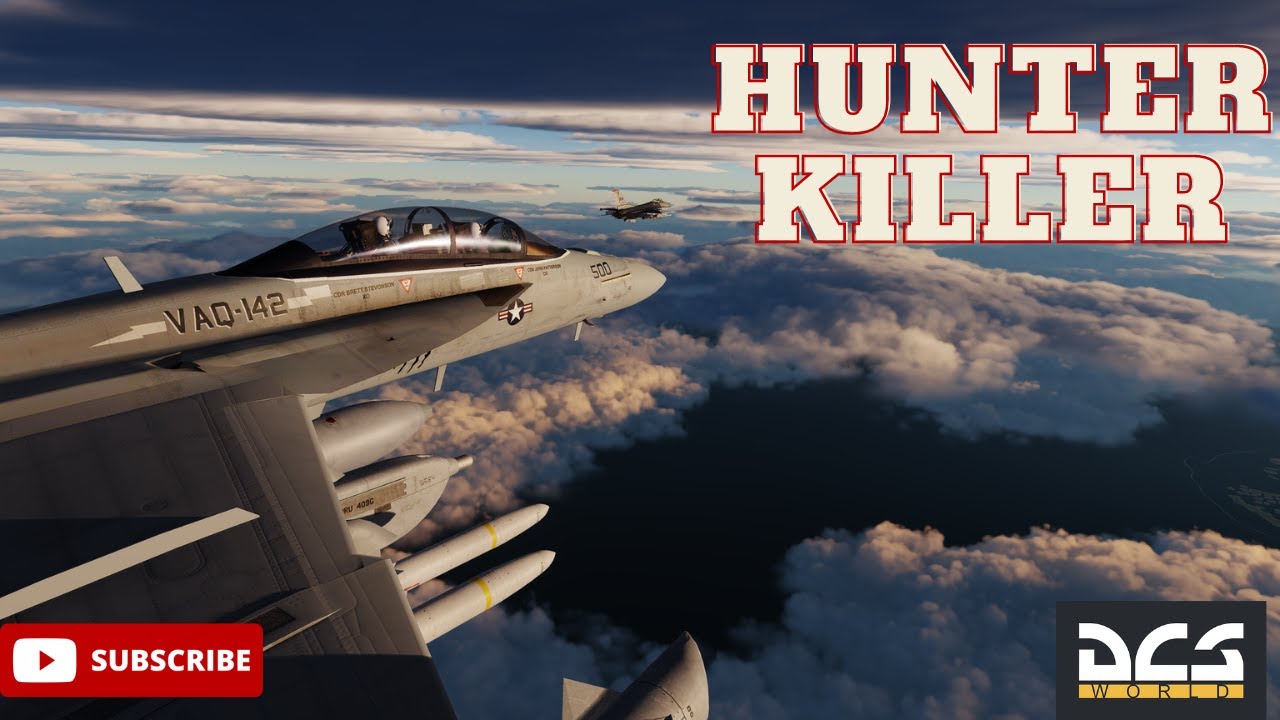 DCS EA-18 Growler & F-16C Viper on Iranian SEAD Strike Mission