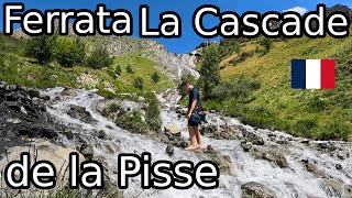 Krávy Přes Cestu❗Via Ferrata La Cascade de la Pisse I 30 Dní Na Ferratách